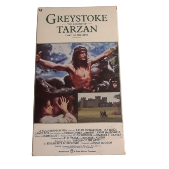 Greystone the legend of Tarzan Lord of the Apes VHS tape - Picture 1 of 9